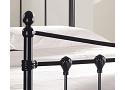 4ft Small Double Florida Black Antique Victorian Style Bed Frame 2